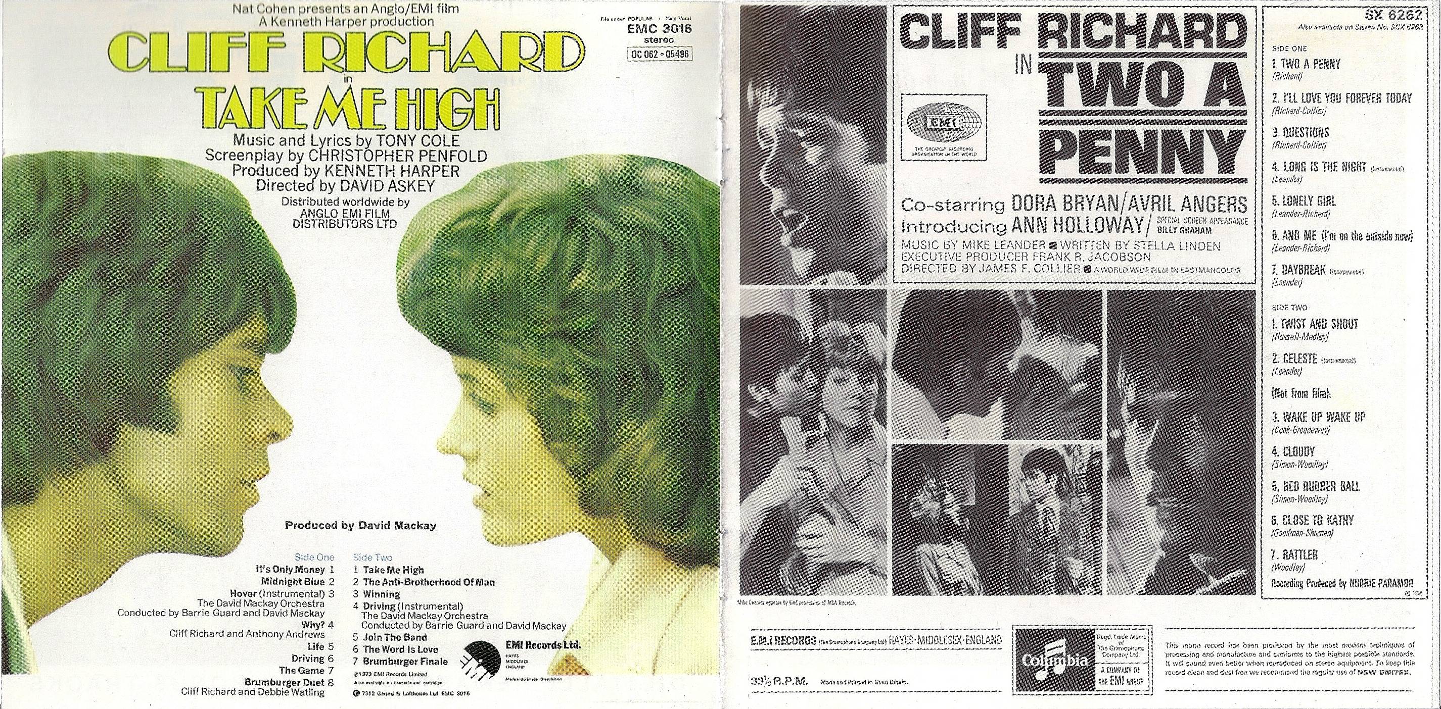 Cliff Richard Take Me High : Booklet 2